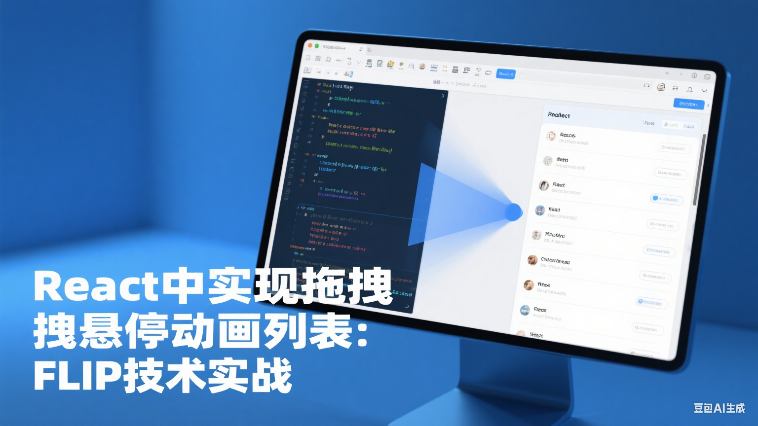 React中实现拖拽悬停动画列表：FLIP技术实战